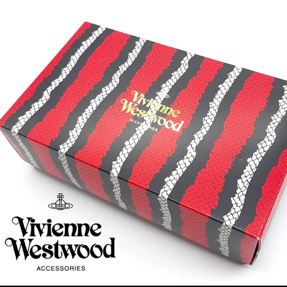 Vivienne Westwood Python Pattern Cosmetic Case and Scarf Set, NWT - Picture 6 of 8